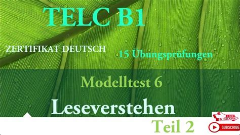 15 B1 Telc