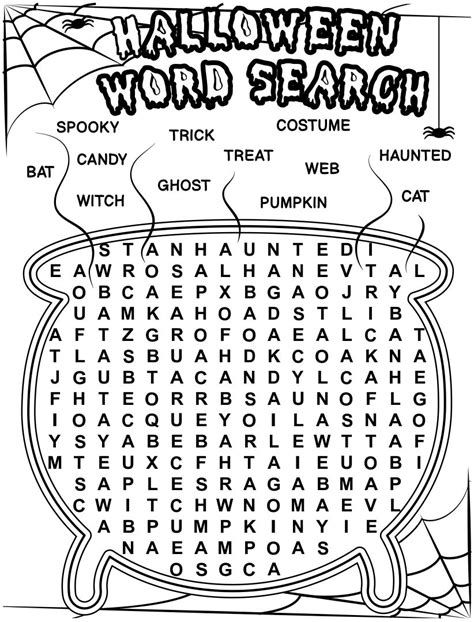15 Best Halloween Word Search Printable Printablee Com 1st Grade Halloween Word Search - 1st Grade Halloween Word Search