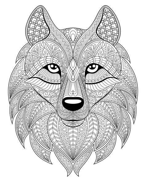 15 Creative Wolf Coloring Pages To Entertain Kids Grey Wolf Coloring Pages - Grey Wolf Coloring Pages
