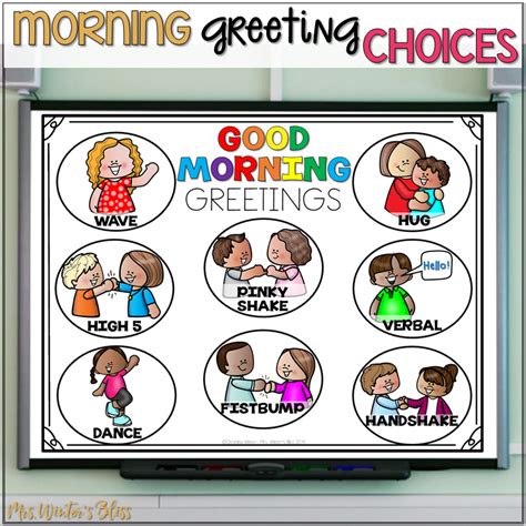 15 Daily Morning Meeting Activities For Kindergarten My Kindergarten Greetings - Kindergarten Greetings