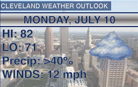 15 day forecast cleveland ohio. Cleveland, OH Weather Forecast, with current conditions, wind, air quality, and what to expect for the next 3 days. 