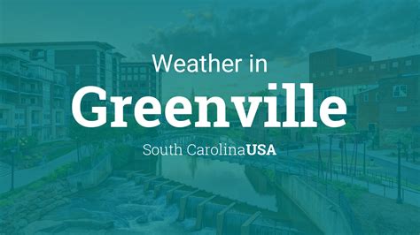 You'll find detailed 48-hour and 7-day extended forecasts, ski reports, marine forecasts and surf alerts, airport delay forecasts, fire danger outlooks, Doppler and satellite images, and thousands of maps. ... Greenville, SC . Previous Locations-----Reporting Station : Greenville Downtown Airport, SC ... 15 Day; Charts; Air Quality; Rise 7:11AM.. 