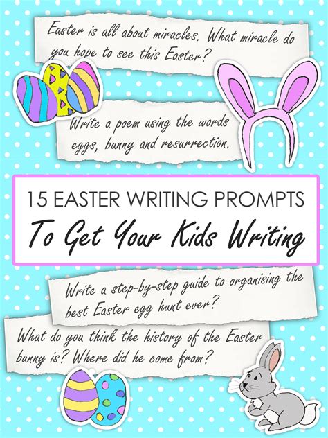15 Easter Writing Prompts For Kids Imagine Forest Easter Writing Prompts - Easter Writing Prompts