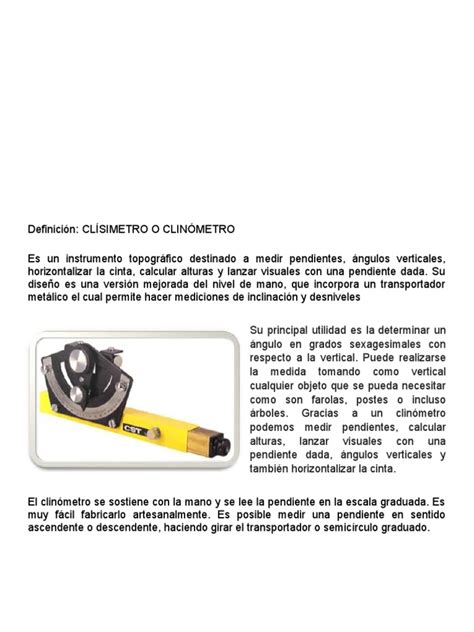 15 F Clisimetro