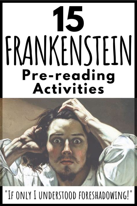 15 Frankenstein Pre Reading Activities Teachnovels Com Frankenstein Writing Prompts - Frankenstein Writing Prompts
