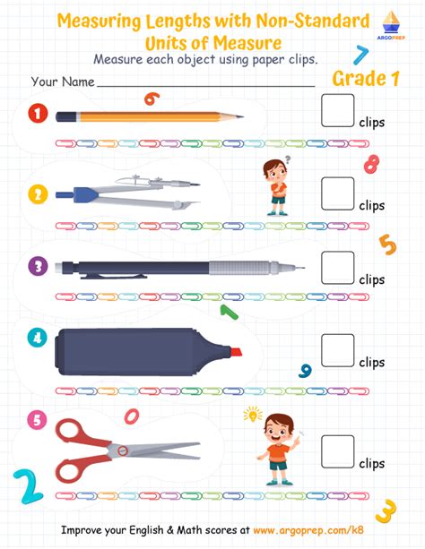 15 Free Measuring Length Using Non Standard Units Measurement With Nonstandard Units Worksheet - Measurement With Nonstandard Units Worksheet