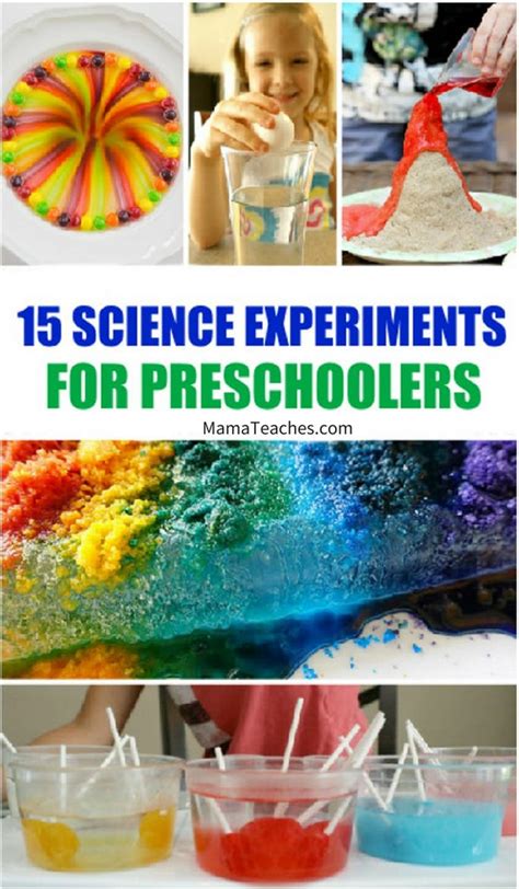 15 Fun Science Experiments For Preschoolers That Will Science Materials For Preschoolers - Science Materials For Preschoolers