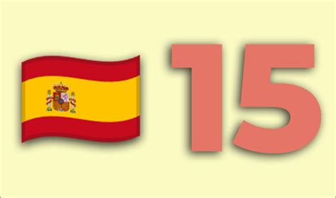 15 in spanish. Things To Know About 15 in spanish. 