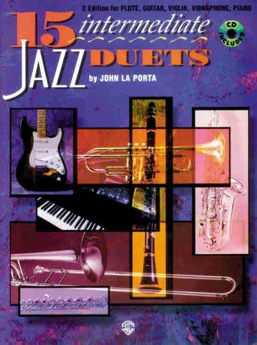 15 Intermediate Jazz Duets Cd John La Porta Hebu