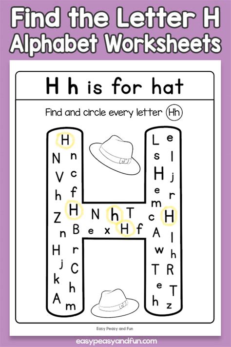 15 Letter H Worksheets Free Amp Easy Print The Letter H Worksheet - The Letter H Worksheet