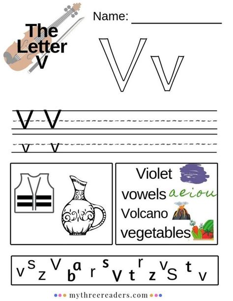 15 Letter V Worksheets Free Amp Easy Print Letter V Worksheets Preschool - Letter V Worksheets Preschool