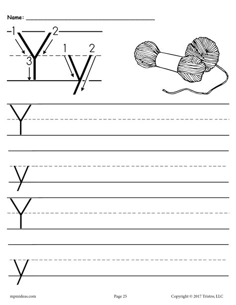 15 Letter Y Worksheets Free Amp Easy Print Letter Y Preschool Worksheets - Letter Y Preschool Worksheets