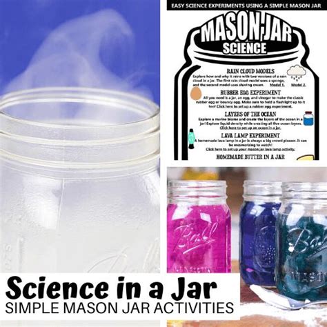 15 Mason Jar Science Experiments Little Bins For Science Jars - Science Jars