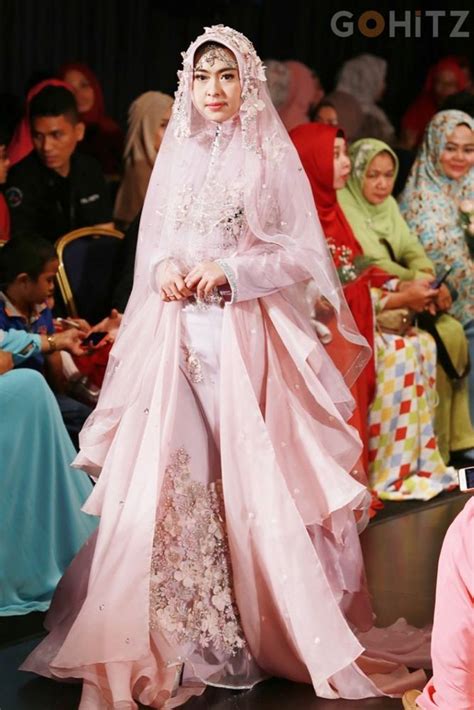 15 model kebaya pengantin syari terbaru yang cantik dan elegan 【Ayunan bayi besi】