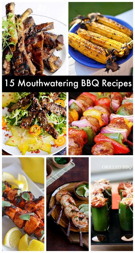 15 mouth-watering barbecue recipes for the weekend