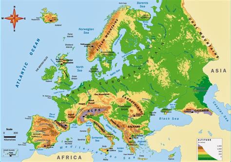 15 Physical Features Of Europe Documentine Com Physical Features Of Europe Worksheet - Physical Features Of Europe Worksheet