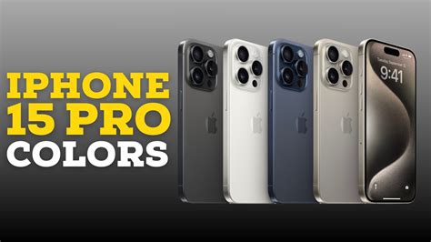 15 pro colors