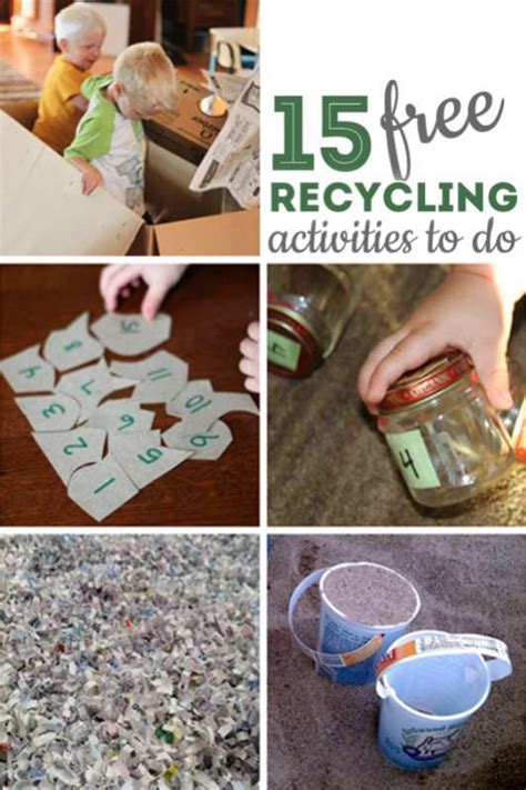 15 Recycling Activities For Kids That Are Completely Recycle Kindergarten - Recycle Kindergarten