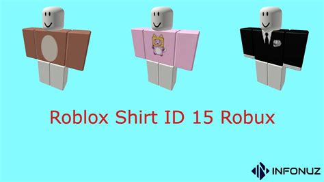 15 Robux Shirt Id