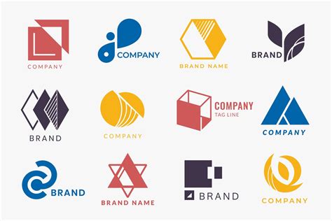 15 Template Desain Logo Terbaik Untuk Branding Bisnis Contoh Contoh Logo Almet - Contoh Contoh Logo Almet