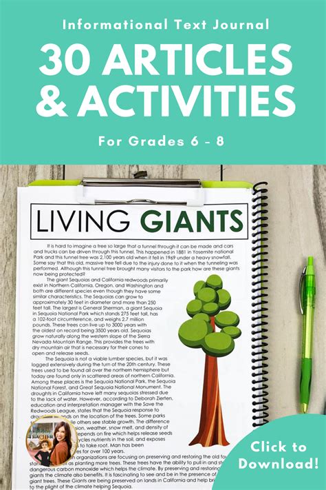 15 Texts For Middle School Informational Short Stories Nonfiction Articles For 6th Grade - Nonfiction Articles For 6th Grade