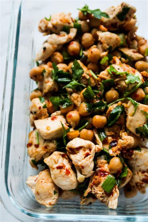 15-Minute High-Protein Spicy Chicken & Chickpeas Recipe (GF)