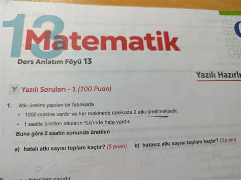 15. Sorudur Sorumatik.