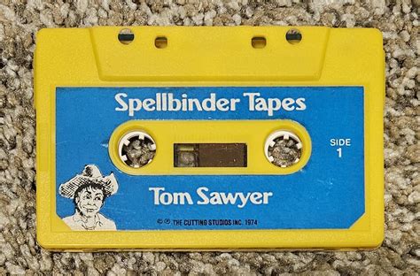 15.00 USD: Vintage Spellbinder Digital Tape Set Tom Sawyer The …