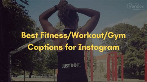 150+ Workout/Gym Instagram Captions 2024 for …