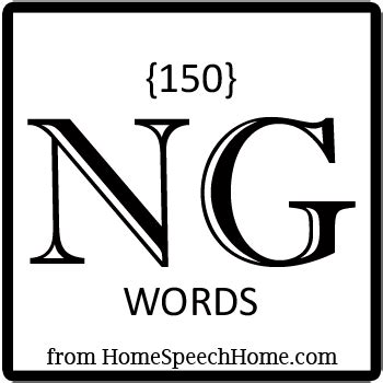 150 Ng Words Phrases Sentences And Reading Passages Ng Sound Words With Pictures - Ng Sound Words With Pictures