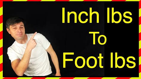 1500 inch pounds to foot pounds. Inch-Pound : The inch-pound (Abbreviation: in-lb) is a measurement unit of energy which is equal to one-twelfth of a foot-pound. Foot-Pound : The foot-pound (symbol: ft•lb) is a measurement unit of energy which is equivalent to 1.3558179483314 joules. It is defined as the amount of energy expended in applying a force of one pound-force through a … 