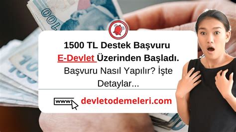 1500 tl destek başvuru formu 