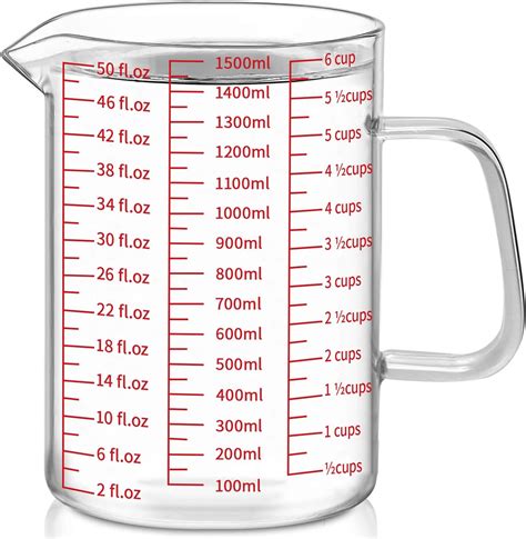 1500ml To Cups