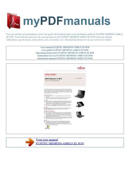 Read 1526 Manual Pdf Fujitsu Siemens Amilo Xi Wordpress 