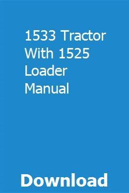 1533 tractor with 1525 loader manual. - Mercedes sprinter 308 cdi manual motor.