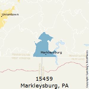 15459, Markleysburg, PA Zip Code Map - MapQuest