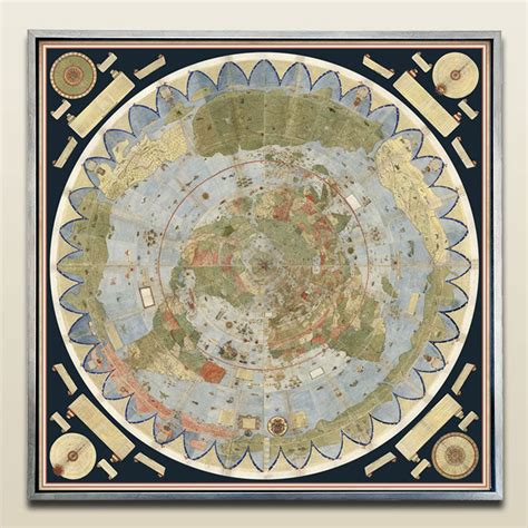 1587 World Map