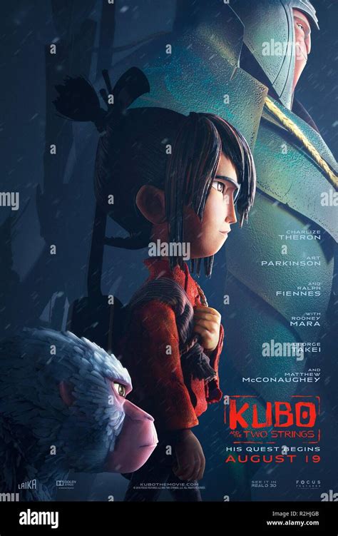 159432 Kubo and the Two Strings 2016 USA Cartoon Movie Wall …