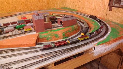 15ft x 6ft Layout Built In Two Sections Model Train Help BlogModel