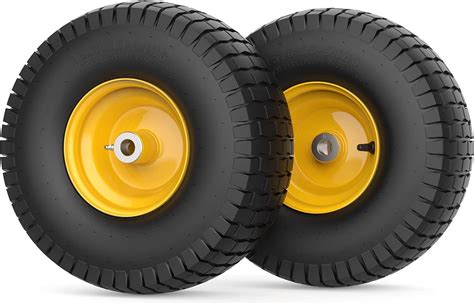 15x6.00-6 nhs tire. Hover Image to Zoom. $ 12 52. For Lawn Tractors, Wheelbarrows, Dollies, Chippers and More. Fits 15 x 6 Tire with 6 in. Rim. Quality tested for fitment, safety and performance. View More Details. Pickup at South Loop. 