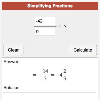 16/4 Simplified - Calculation Calculator