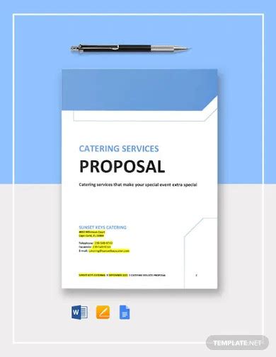 16+ Catering Proposal Examples in PDF MS Word PSD AI Pages