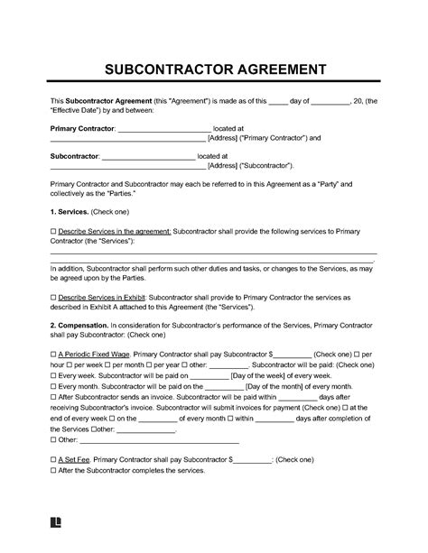 16+ Subcontractor Agreement Examples PDF, Word Examples