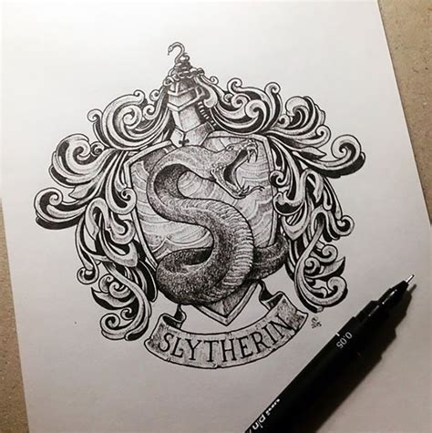 16+ slytherin sketch - IrvinMarky