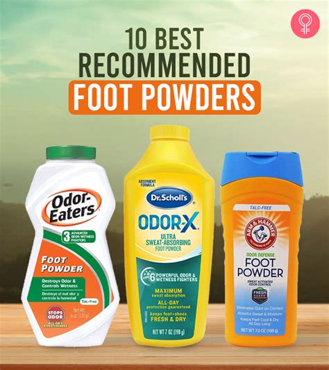 16 Best Foot Powder For Odor (February:2024) - prozoneint.com