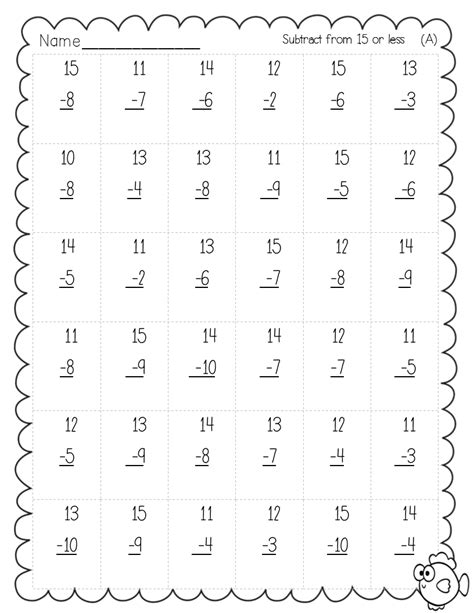 16 Best Images of Fluency Practice 1st Grade Math Worksheets Fluency First Grade Math