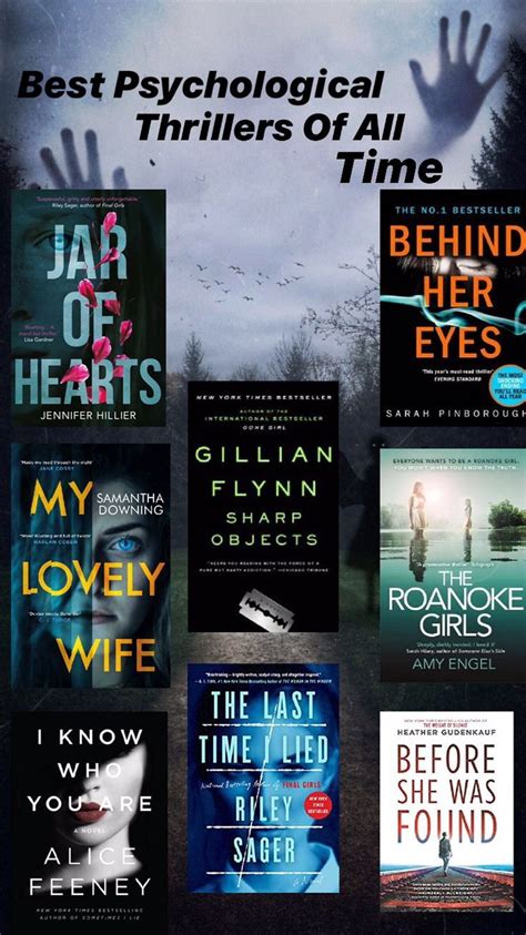 16 Best Thriller Books of All Time - Psychological Thriller Books