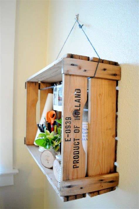 16 Creative Ways to Upcycle Used Wine Crates - Brit + Co - raincitystudios.com