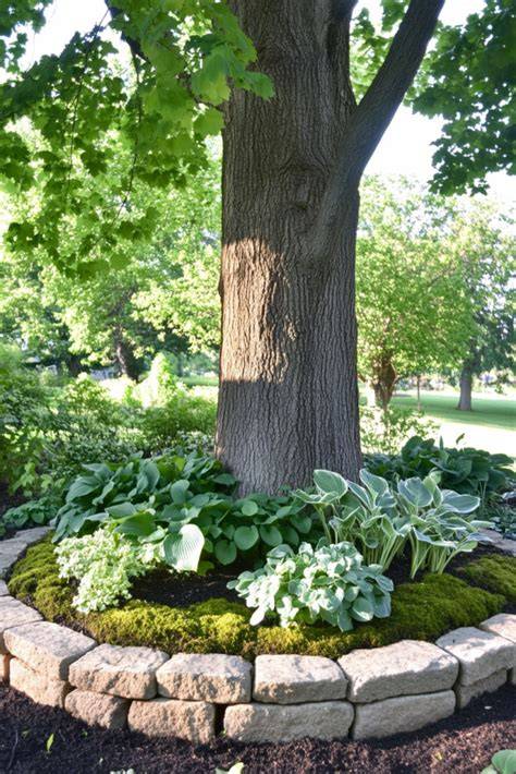 16 Landscaping Ideas Around Trees - Zacs Garden - raincitystudios.com