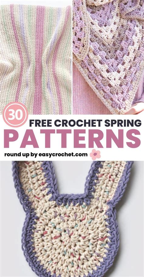 16 Spring Crochet Patterns Crochet News